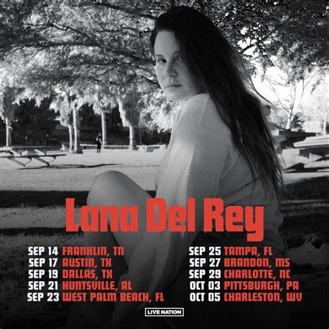 lana del rey concert song list|Lana Del Rey 